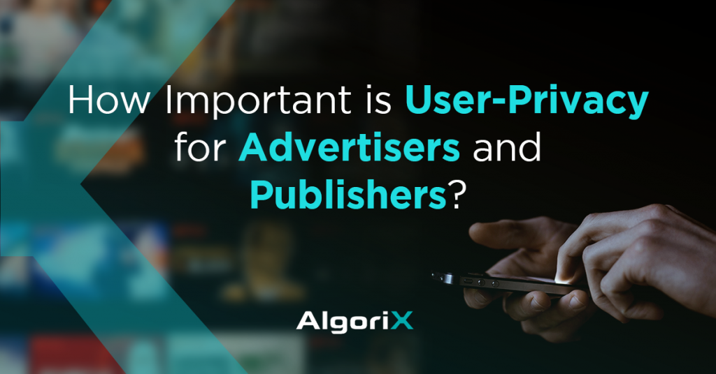 Banner image with text "How important is user privacy for advertisers and publishers?"