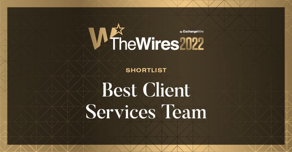 Best Client Services team shortlist banner